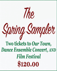 poster for Spring Sampler - Gift Certificate