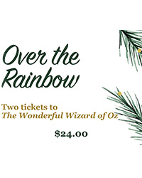 poster for Over the Rainbow - Gift Certificate