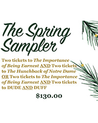poster for Spring Sampler - Gift Certificate