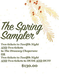 poster for Act 1 - Gc: Hol Spring Sampler 23-24